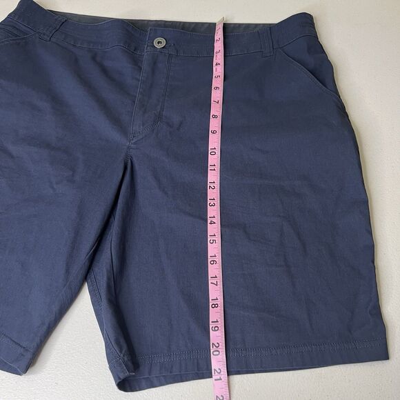 Kuhl Shorts Mens 40 Navy Blue Resistor Lite Chino Stretch Performance 10” Inseam - Picture 4 of 11